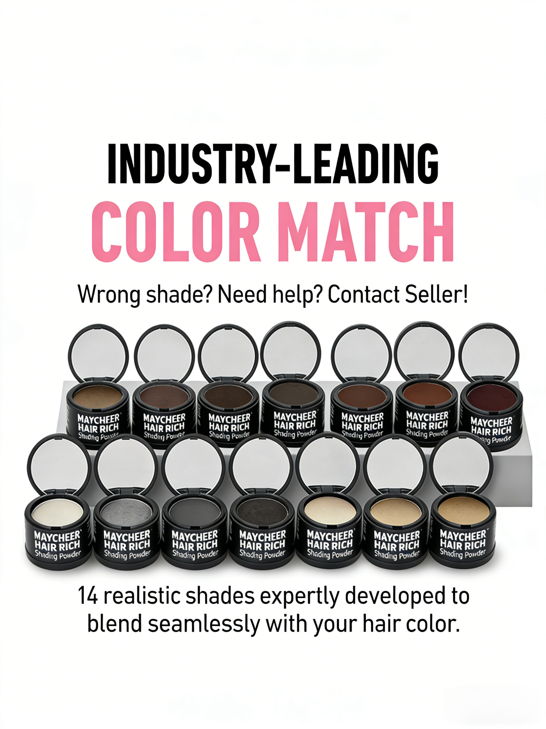 🎉Choose any two for $19.99🎉- Maycheer Hairline & Gray Concealer Touch Up Powder