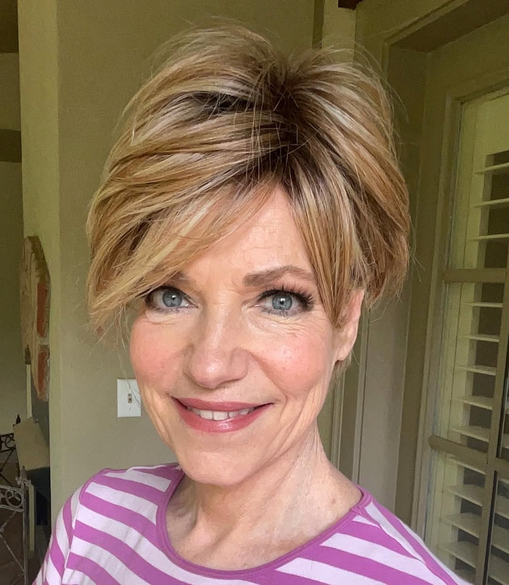 SS Wheat  | Synthetic Lace Front Wig (Mono Top)