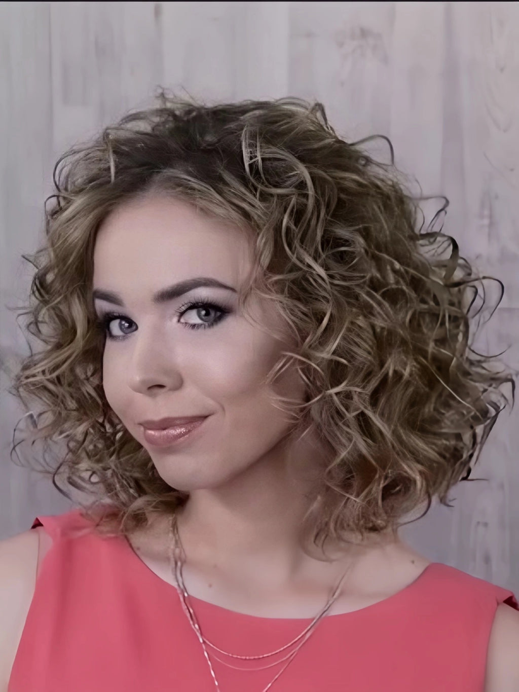 TressAllure Modern Curls | HF Synthetic Wig