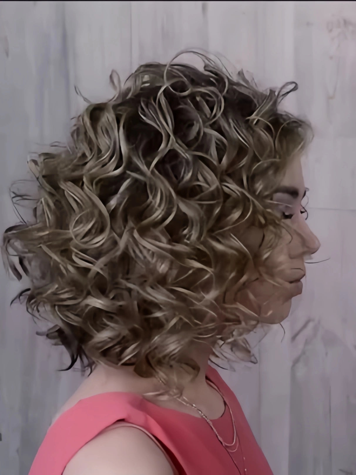 TressAllure Modern Curls | HF Synthetic Wig