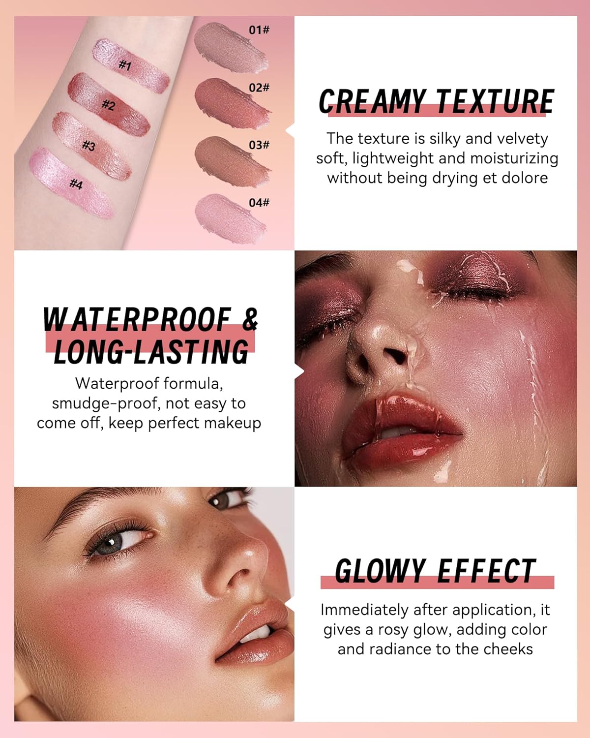 🔥Lakerain Miracle Balm🔥 - Multi-Use Glow Face Balm Makeup for Cheek & Eye & Lip Tint