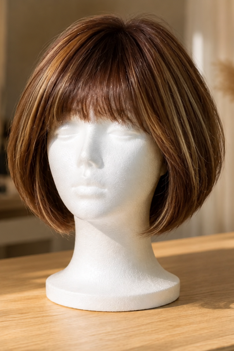 The Silkiest Bob wig-Heat-resistant and curlable