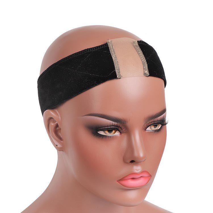 Velvet Velcro Wig Fixing Strap Headband
