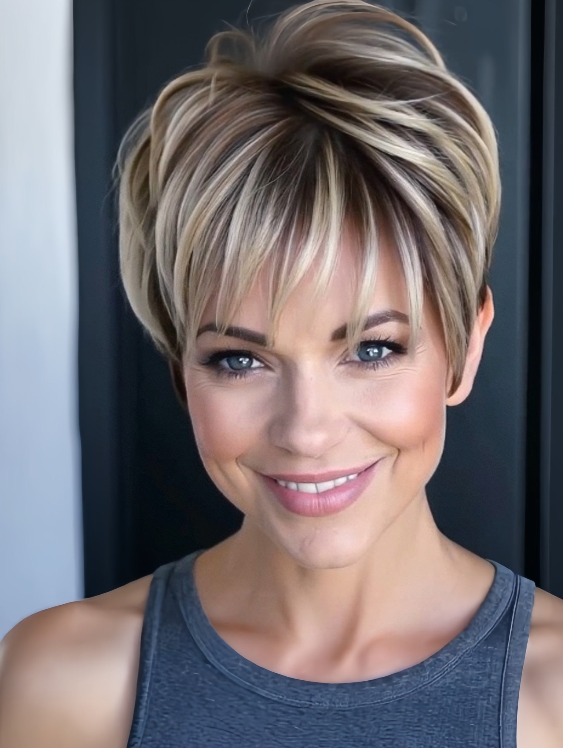 Spiky Pixie | Synthetic Lace Front Wig