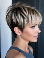 Spiky Pixie | Synthetic Lace Front Wig