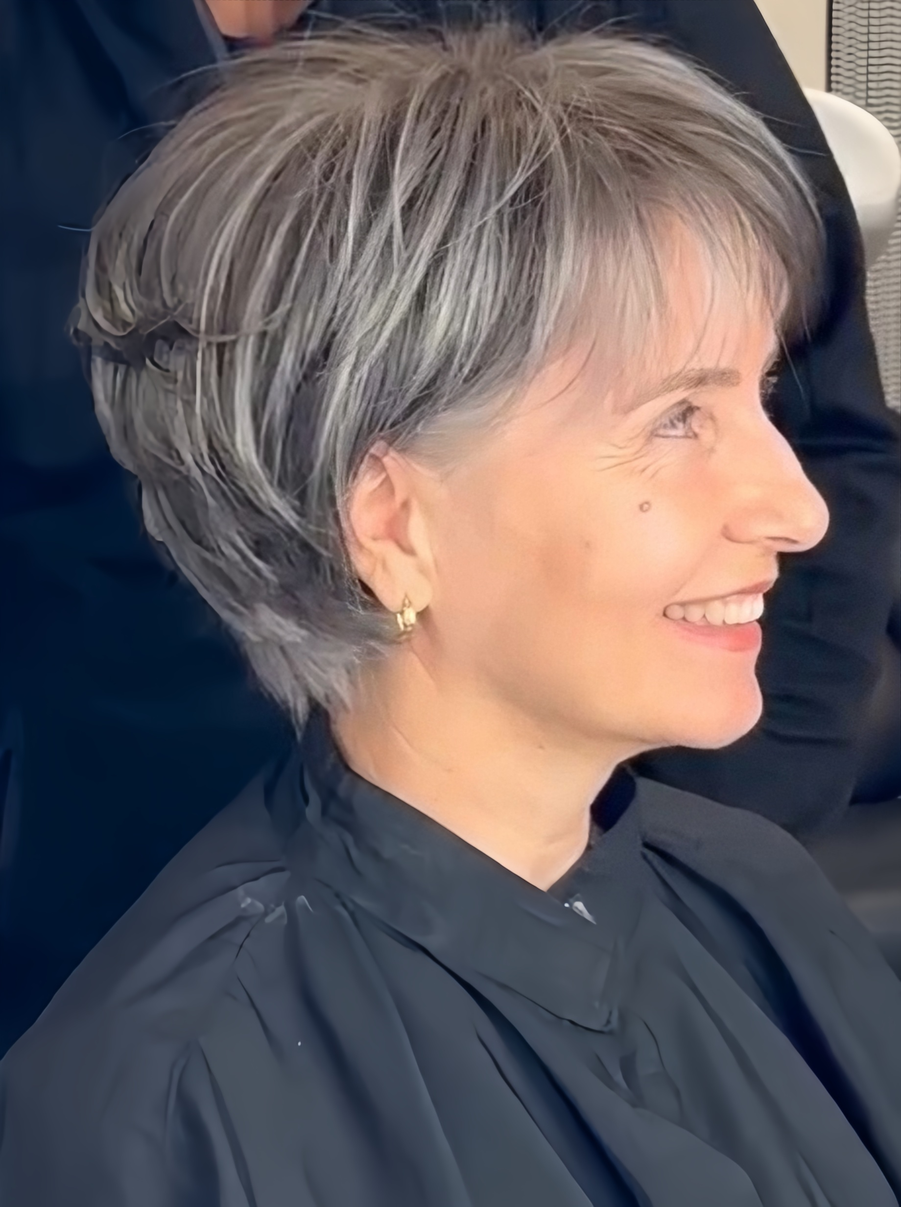Fluffy Bob With Bangs