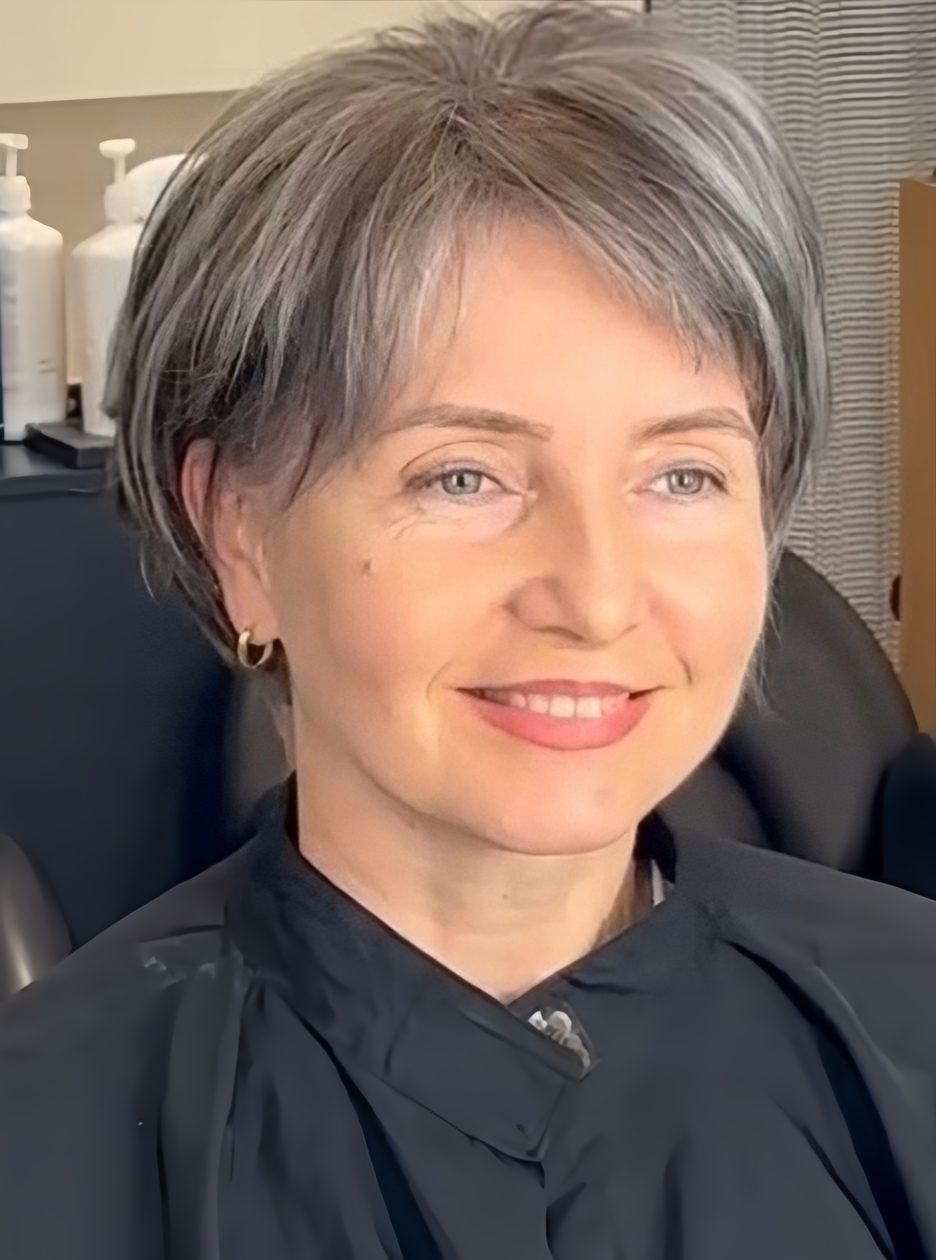 Fluffy Bob With Bangs