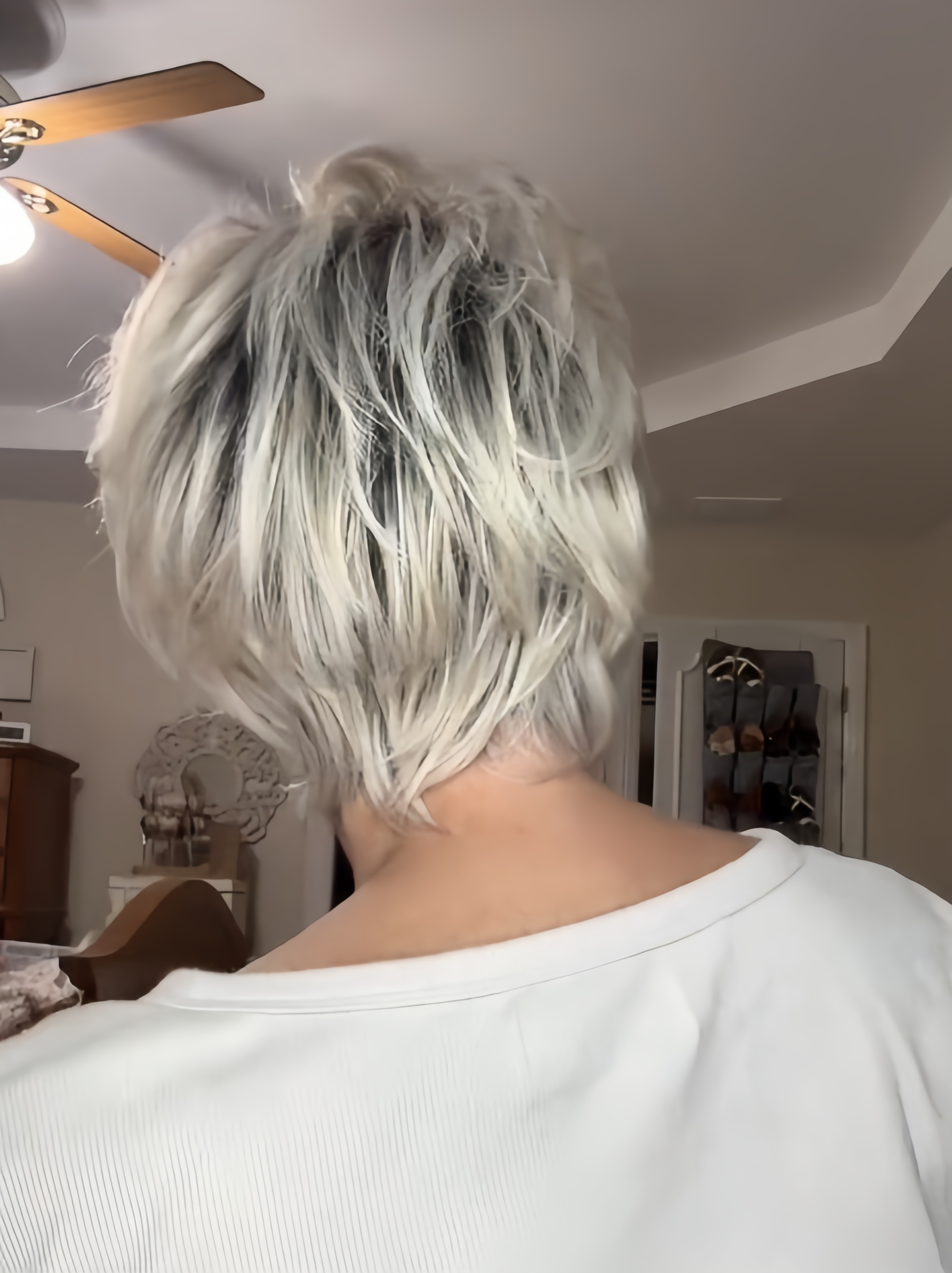 Short Ombre Blonde Pixie Cut Wigs