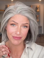 Straight Up With a Twist | HF Synthetic Lace Front Wig (Mono Top)