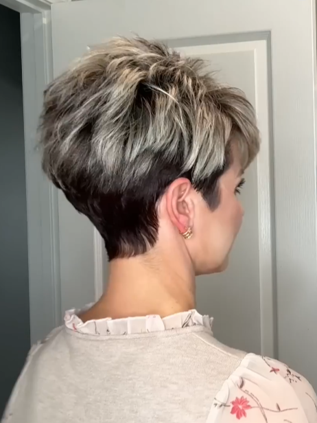 Deep Part Pixie Wig