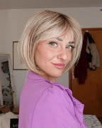 SING MONO PART - center parting, natural hairline