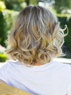 SYNTHETIC LACE FRONT WIG (BASIC CAP) MY049- FREE FLORAL HEADBAND - hui koes