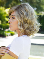 SYNTHETIC LACE FRONT WIG (BASIC CAP) MY049- FREE FLORAL HEADBAND - hui koes