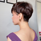 Lovely modern pixie|Synthetic Lace Front Wig