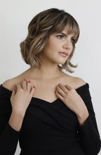 Romantic curl Synthetic Lace Front Wig