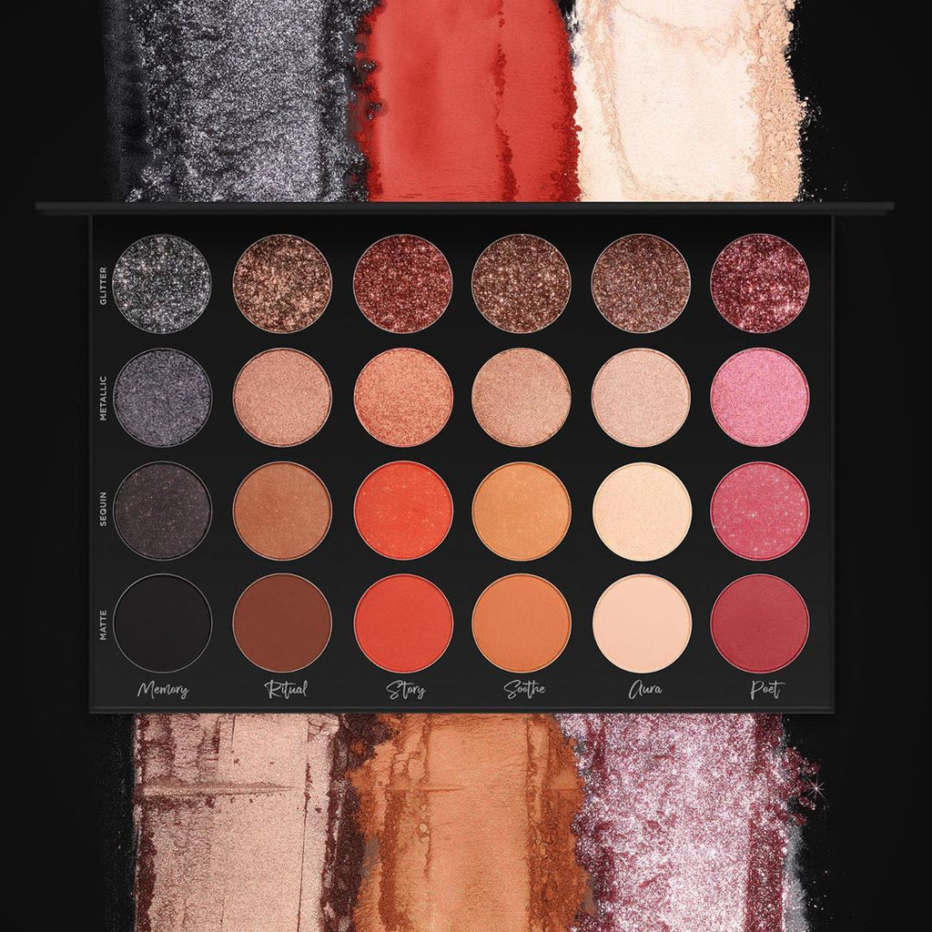 Textured Neutrals Vol 1(24 Color）Eyeshadow Palette